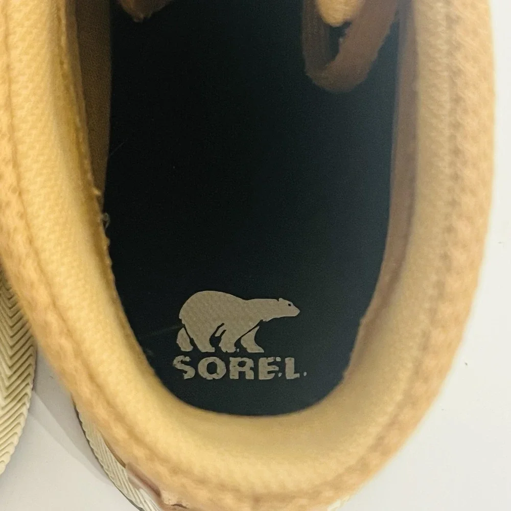 Sorel Out N About III Mid Sneakers Women's Tawny Buff Round Toe Waterproof - 11‎